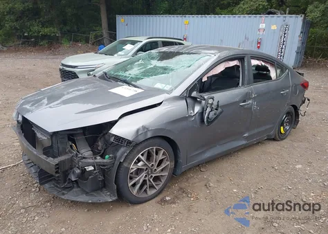 2020 Hyundai Elantra Limited из США, поврежденный, VIN 5NPD84LF8LH515711